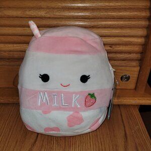 Squishmallows Amelie the Strawberry Milk